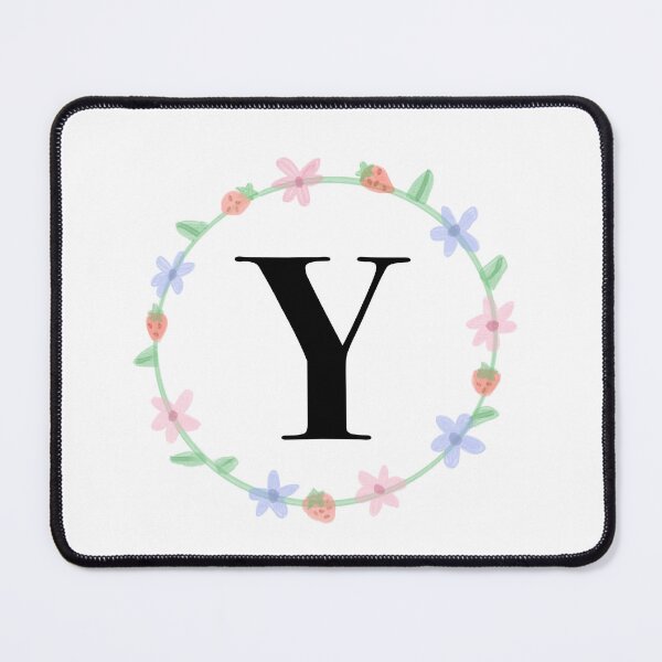 Item preview, “Y” initial    designed and sold by tinasartspace.