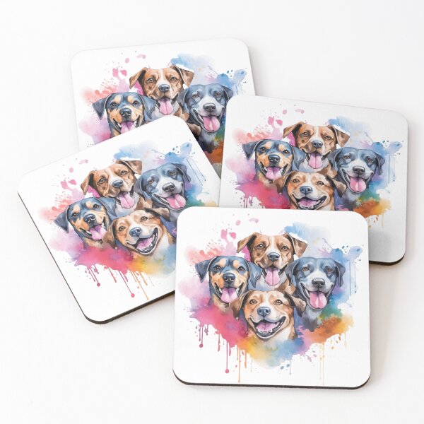 Item preview, Watercolor Funny Dog Pack designed and sold by densok.