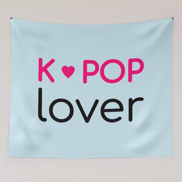 Item preview, K-Pop Lover - Pink  heart designed and sold by TheKinEmporium.