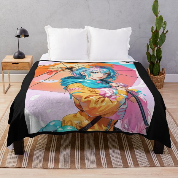Item preview, Color girl and Umbrella magical art designed and sold by DuckworthSixta.