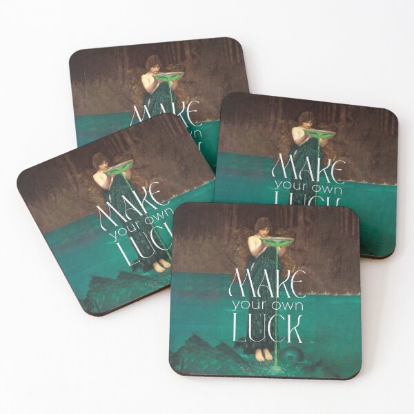 Item preview, Make Your Own Luck Altered Classic Art designed and sold by TypesetStudio.