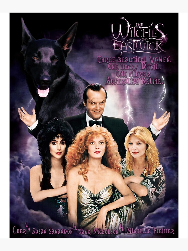 Witch Dog Hocus Pocus with Pumpkins Poster for Sale by Neeyotic