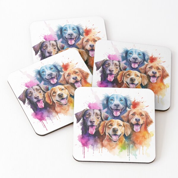 Item preview, Watercolor Funny Dog Pack designed and sold by densok.