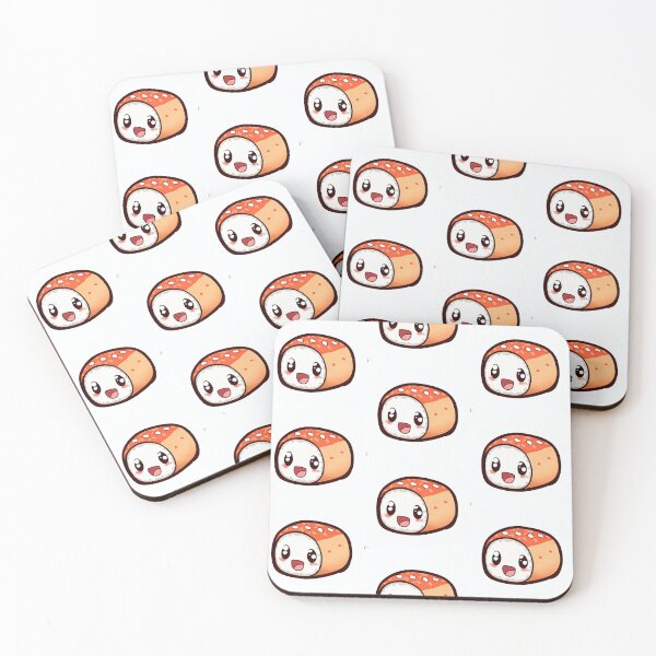 Item preview, Cute Adorable Kawaii Sushi designed and sold by MoriStory.