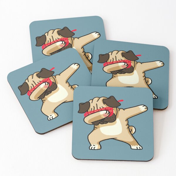 Item preview, Dabbing Pug funny hip hop   designed and sold by KyserWalsingham.
