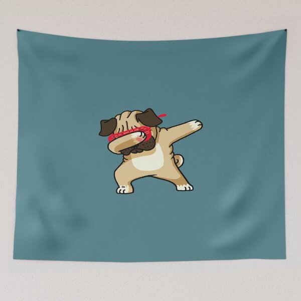 Item preview, Dabbing Pug funny hip hop   designed and sold by KyserWalsingham.