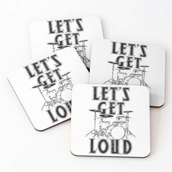 Item preview, Let's Get Loud Drummer Rock Music Lover  designed and sold by JillPeterson8.