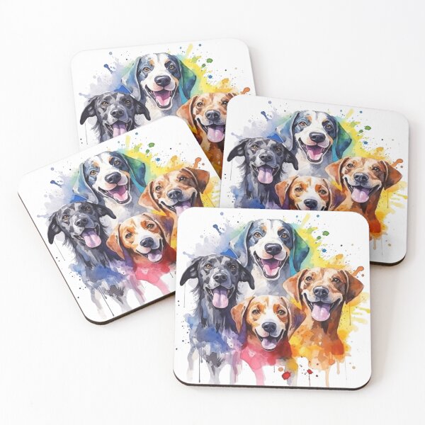Item preview, Watercolor Funny Dog Pack designed and sold by densok.