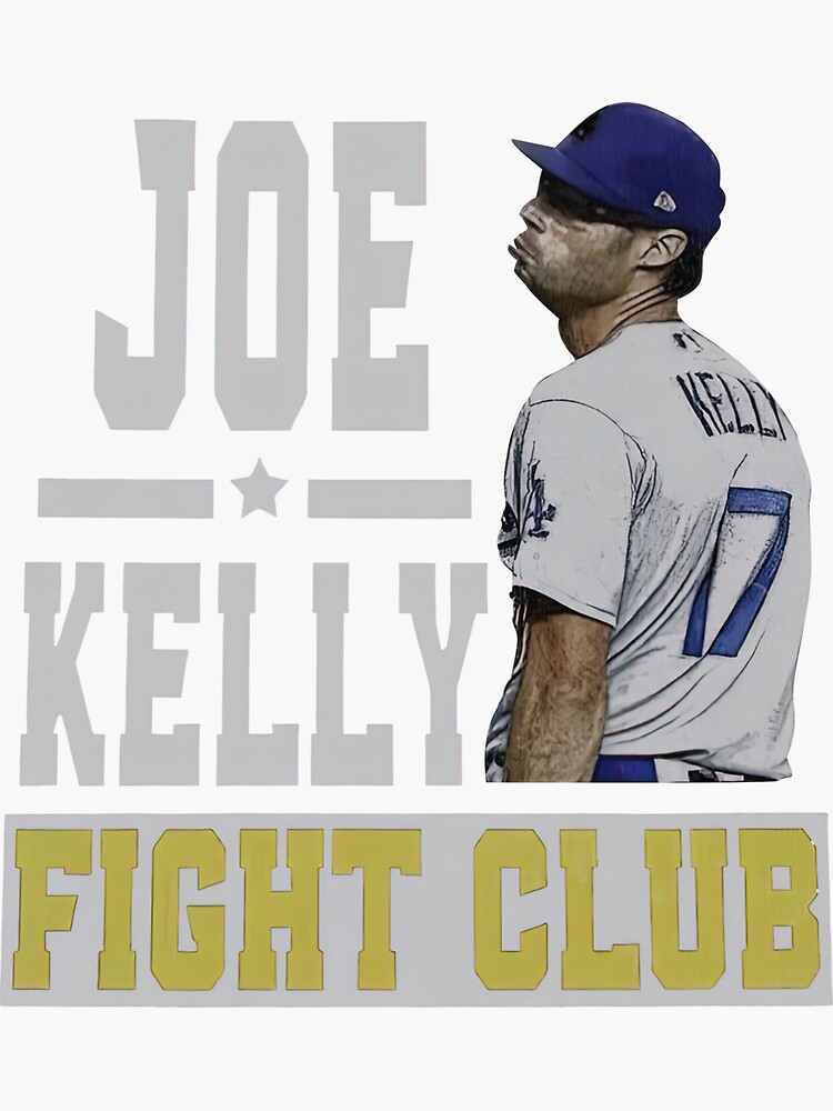 Hot Baseball Joe Kelly Fight Club Sticker for Sale by