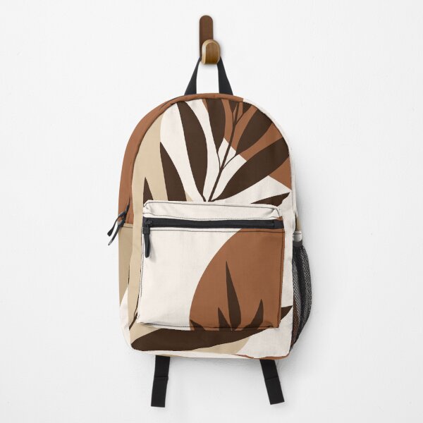Item preview, Beige Aesthetic Tropical Leaf designed and sold by art-by-soma.