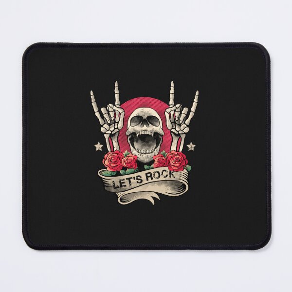 Item preview, Lets Rock Rock&Roll Skeleton Hand Vintage Retro Rock  designed and sold by JillPeterson8.