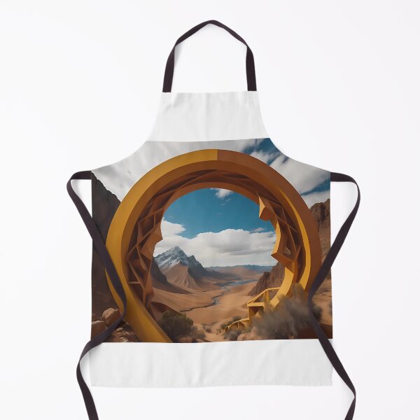 Item preview, desert landscape in a hoop designed and sold by Thiago Pando.