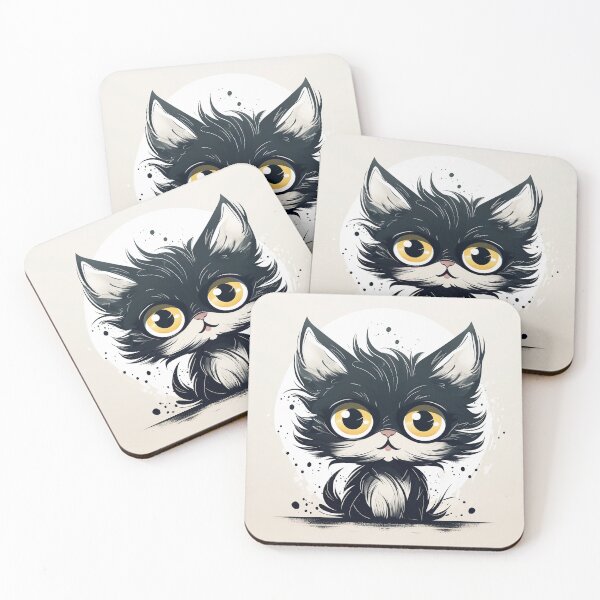 Item preview, Cute cat line art designed and sold by Eric Murta Line Art.
