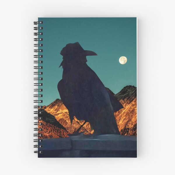 Item preview, Raven Silhouette at Day’s End designed and sold by oh-bi-me.