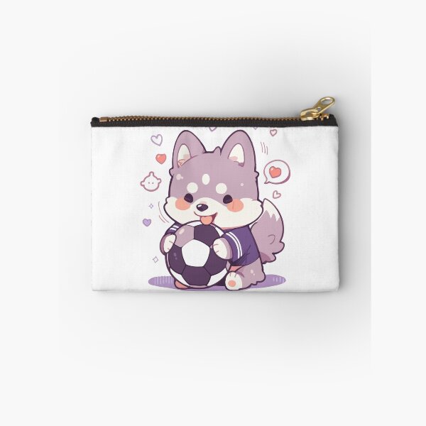 Item preview, cute soccer dog designed and sold by MarcGugDesigns.