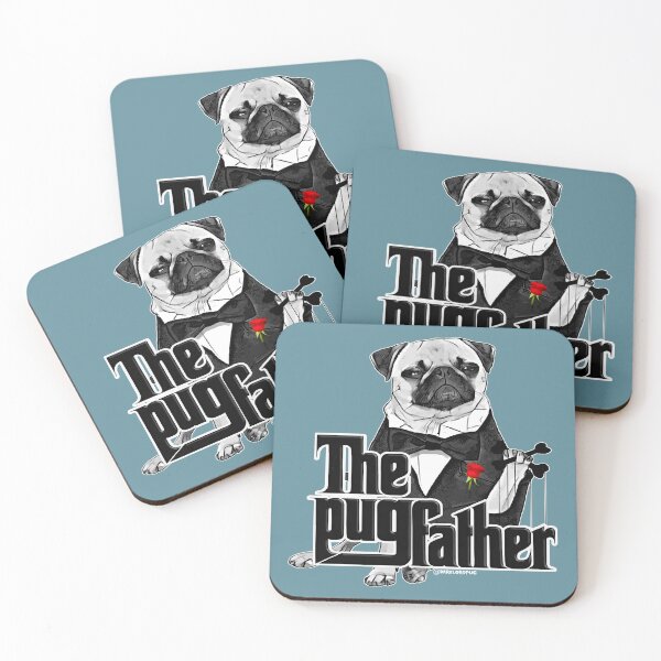 Item preview, The Pugfather designed and sold by KyserWalsingham.