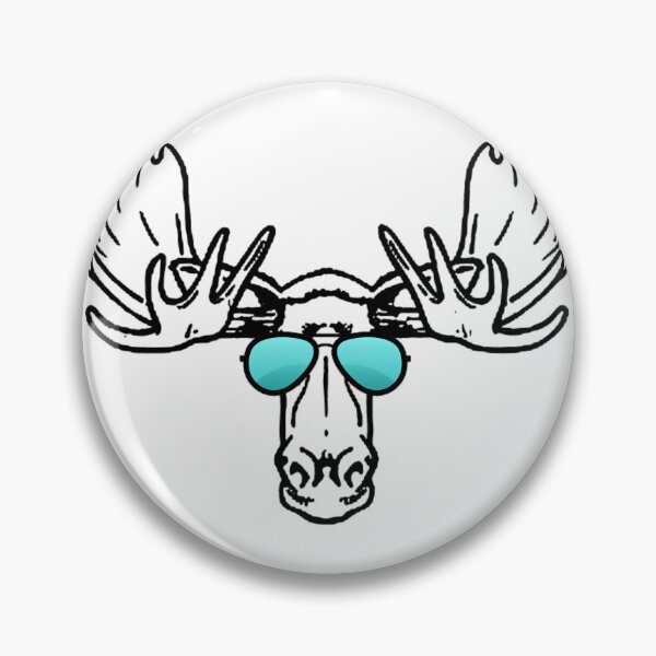 Item preview, Too cool for school Moose    	 designed and sold by yvawdaqhkzu7.