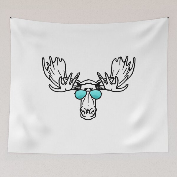 Item preview, Too cool for school Moose    	 designed and sold by yvawdaqhkzu7.