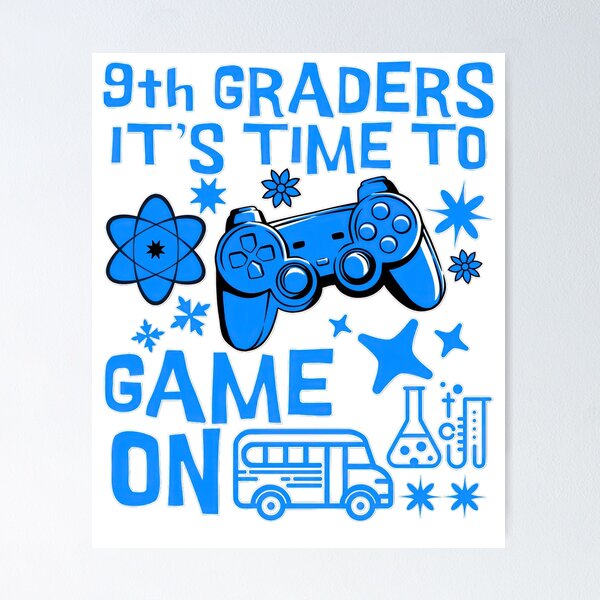 Item preview, Game ON 9th Graders designed and sold by duke818.