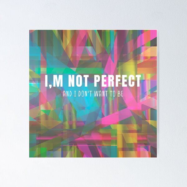 Item preview, I am not perfect designed and sold by studio468.