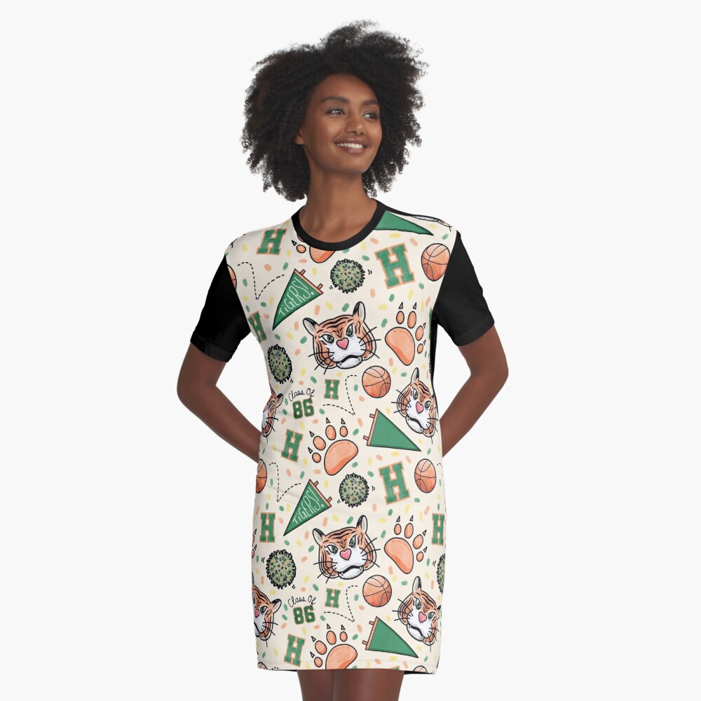 Item preview, Graphic T-Shirt Dress designed and sold by Worldoffrosti.