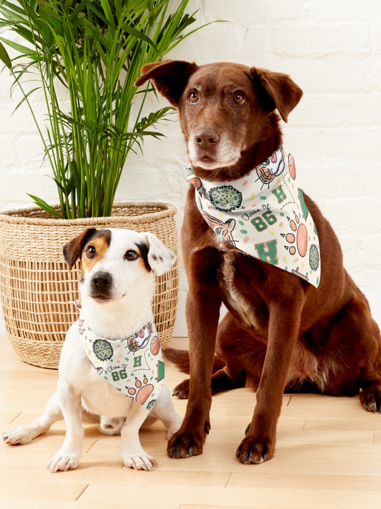 Thumbnail 5 of 6, Pet Bandana, Class of 86 designed and sold by Worldoffrosti.