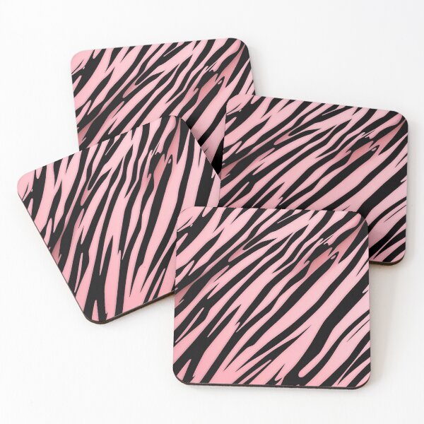 Item preview, Pink Feline Style - Pink Tiger Stripe Pattern designed and sold by Omarupattern51.