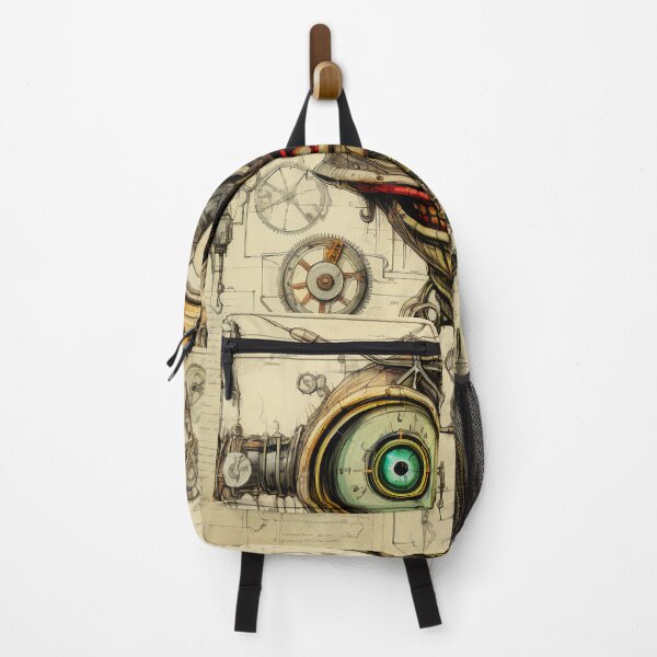 Item preview, Steampunk Drawing Ancient Manuscript designed and sold by BrandonArtWorld.