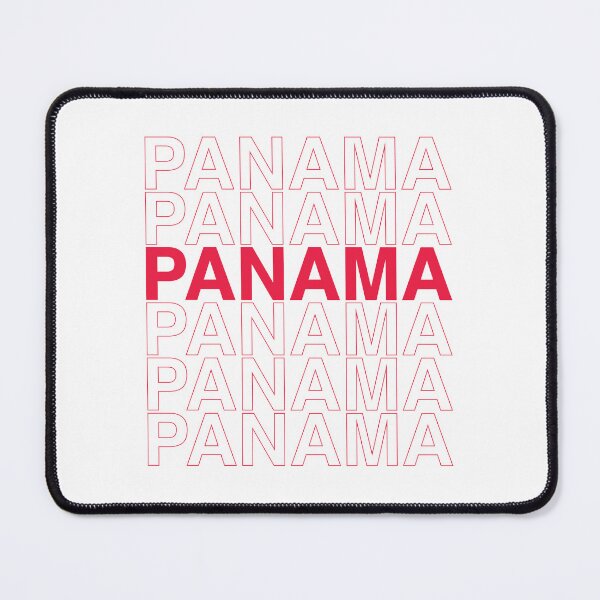 Item preview, Panama Red Letters designed and sold by DesignPMG.