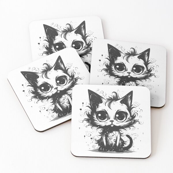 Item preview, Cute cat line art designed and sold by Eric Murta Line Art.