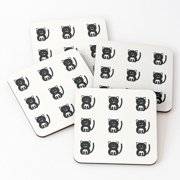 Item preview, Black cats  designed and sold by stickersmegafun.