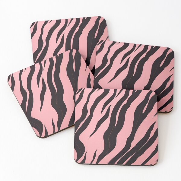Item preview, Soft Tiger Stripes - Pink Tiger Stripe Pattern designed and sold by Omarupattern51.