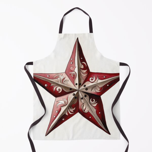 Item preview, Star Design Burgundy, blush, ivory, silver, gray designed and sold by Highlandkings.