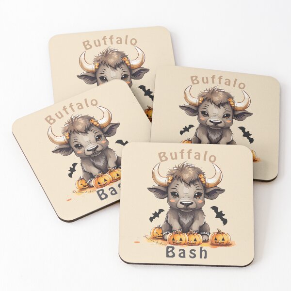 Item preview, Kawaii Halloween Buffalo Bash designed and sold by MvuuStudio.