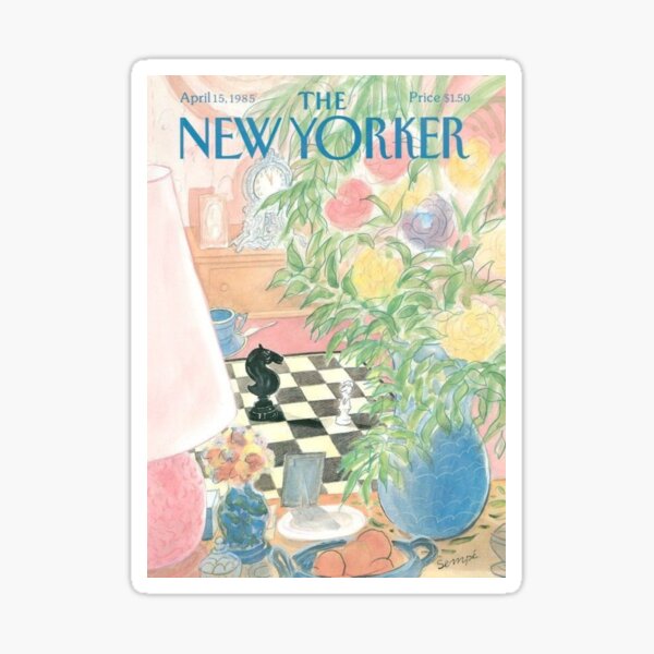 The New Yorker - February 18 1985 Poster for Sale by romirdrigz