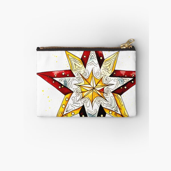 Item preview, Star Design Burgundy, gold, white, gray, black designed and sold by Highlandkings.