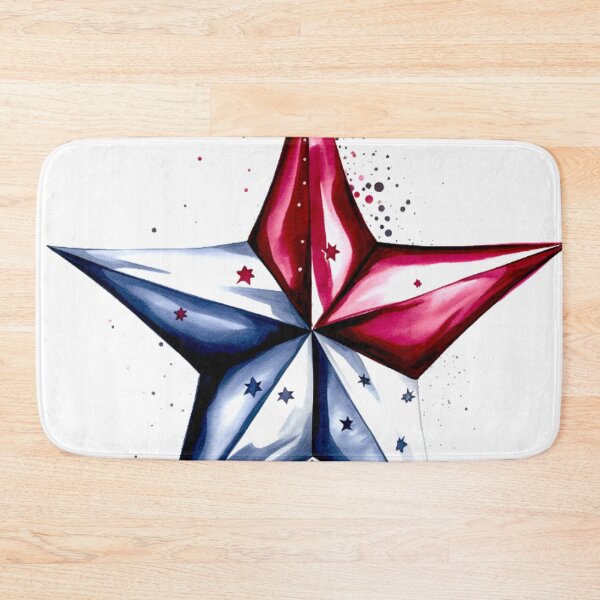 Item preview, Star Design Burgundy, navy, gray, white, black 2 designed and sold by Highlandkings.
