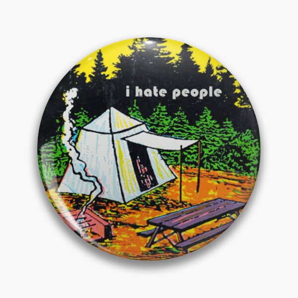 Item preview, i hate people vintage camping designed and sold by hilda74.