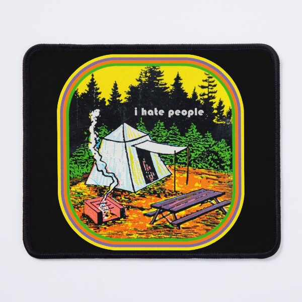 Item preview, i hate people vintage camping designed and sold by hilda74.
