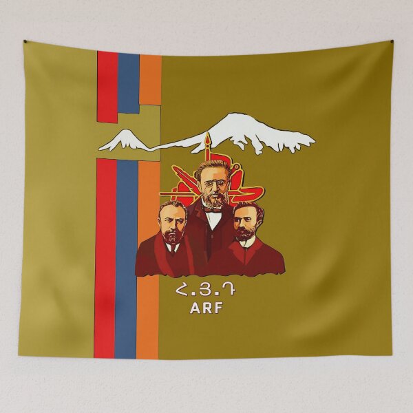 Item preview, Armenian ARF with Masis Ararat designed and sold by doniainart.