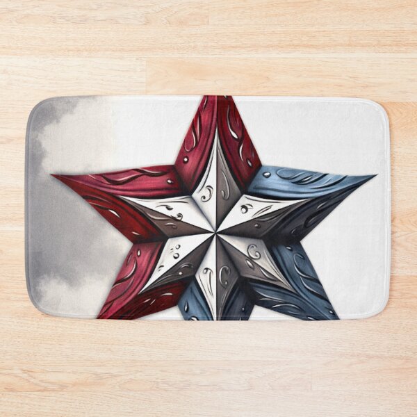 Item preview, Star Design Burgundy, navy, gray, white, black 3 designed and sold by Highlandkings.