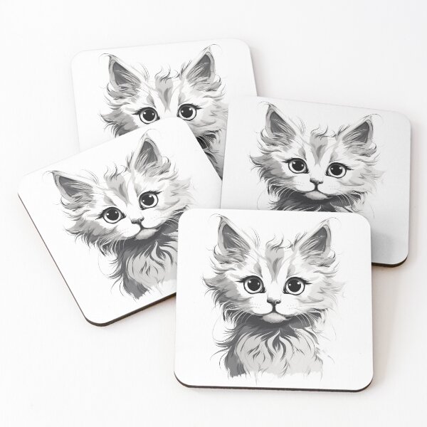Item preview, Cute cat line art designed and sold by Eric Murta Line Art.