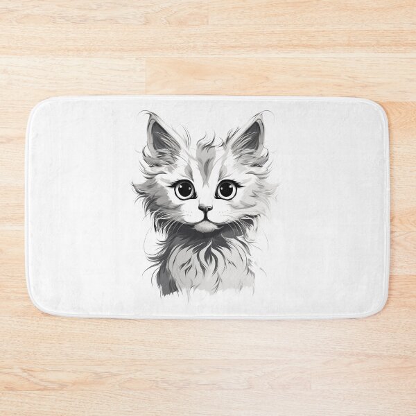 Item preview, Cute cat line art designed and sold by Eric Murta Line Art.