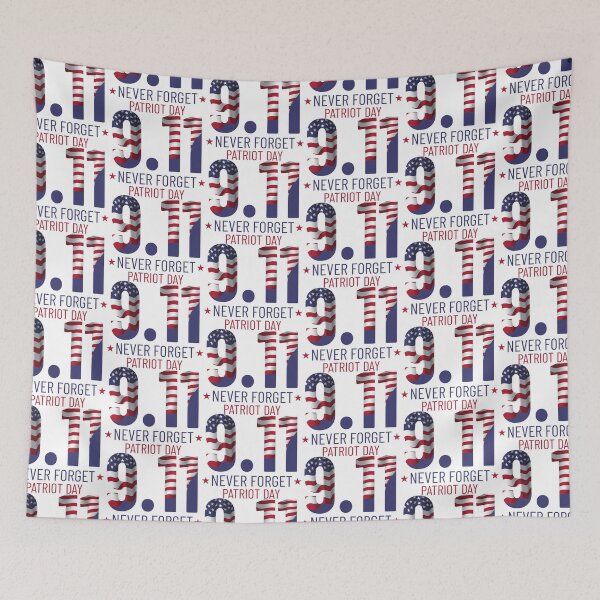 Item preview, 9 11 never forget, 9 11 us flag designed and sold by quanlh.