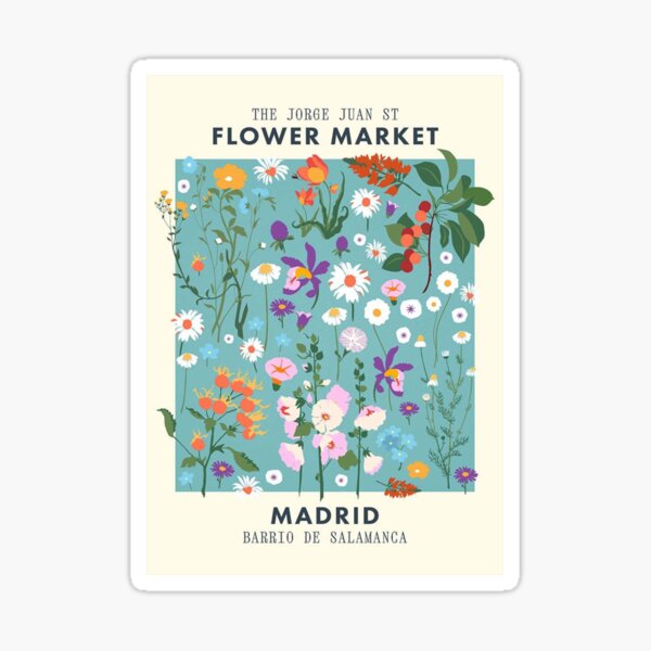 Item preview, Flower market - Madrid designed and sold by romirdrigz.