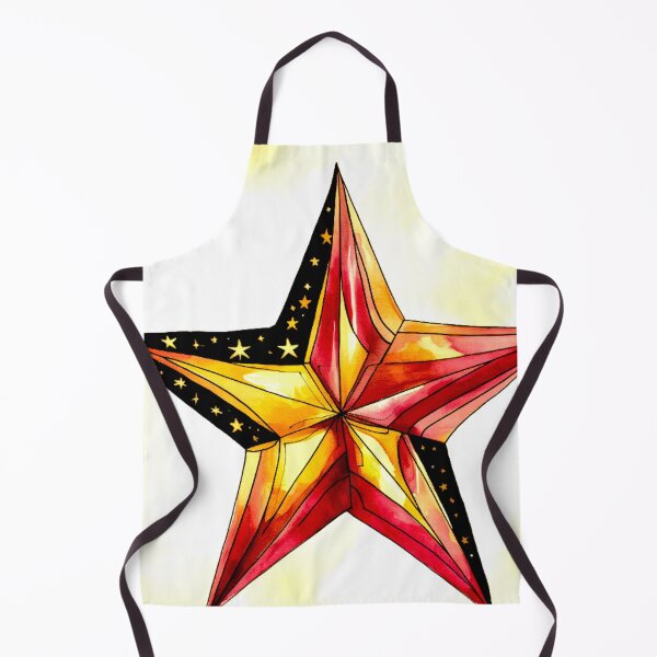 Item preview, Star Design Burgundy, pink, ivory, gold, black 3 designed and sold by Highlandkings.