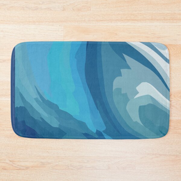 Item preview, Blue Surf Abstract Art designed and sold by slimbirdy.