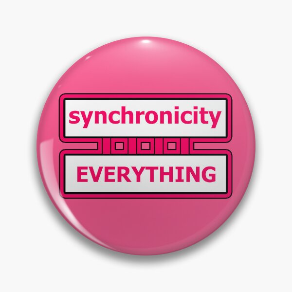 Item preview, Synchronicity Everything is Connected Jungian Philosophy 1111 - Pink 3 of 4 designed and sold by Beachy.