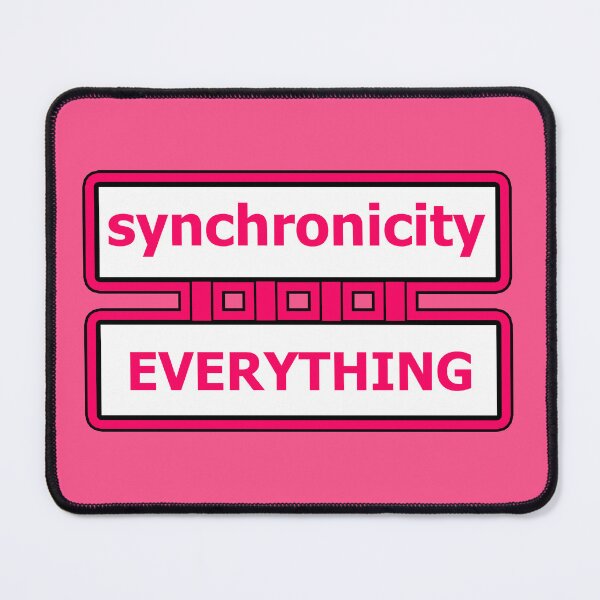 Item preview, Synchronicity Everything is Connected Jungian Philosophy 1111 - Pink 3 of 4 designed and sold by Beachy.