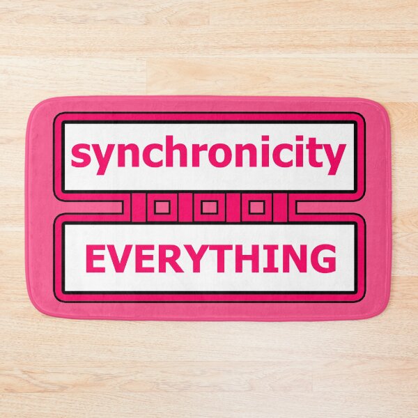 Item preview, Synchronicity Everything is Connected Jungian Philosophy 1111 - Pink 3 of 4 designed and sold by Beachy.